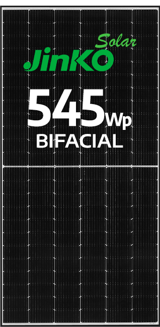 MóDulo Jinko 725wp Bifacial N-Type Ef. 23.34% (Jkm725n-66hl5-Bdv