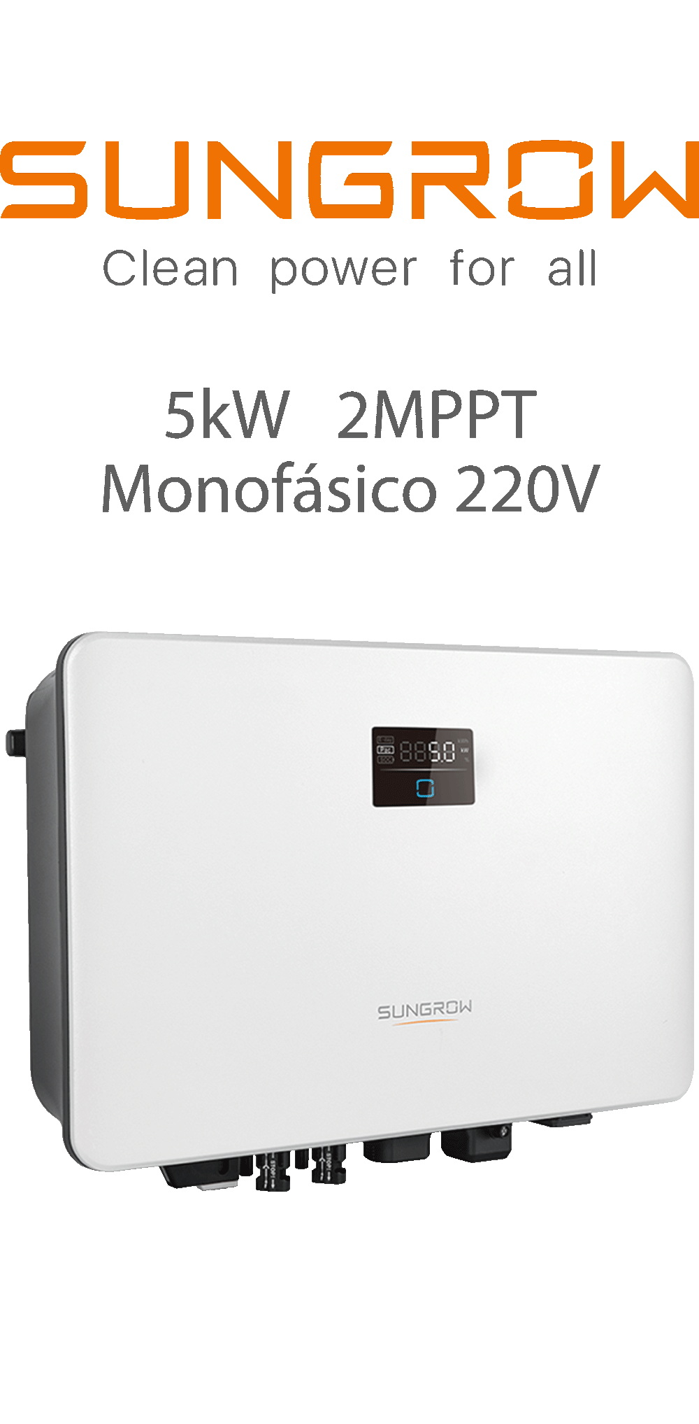 Foxess All In One 5kw / 10kwh - 220v - 2 Mppt- Afci (P100-5-H